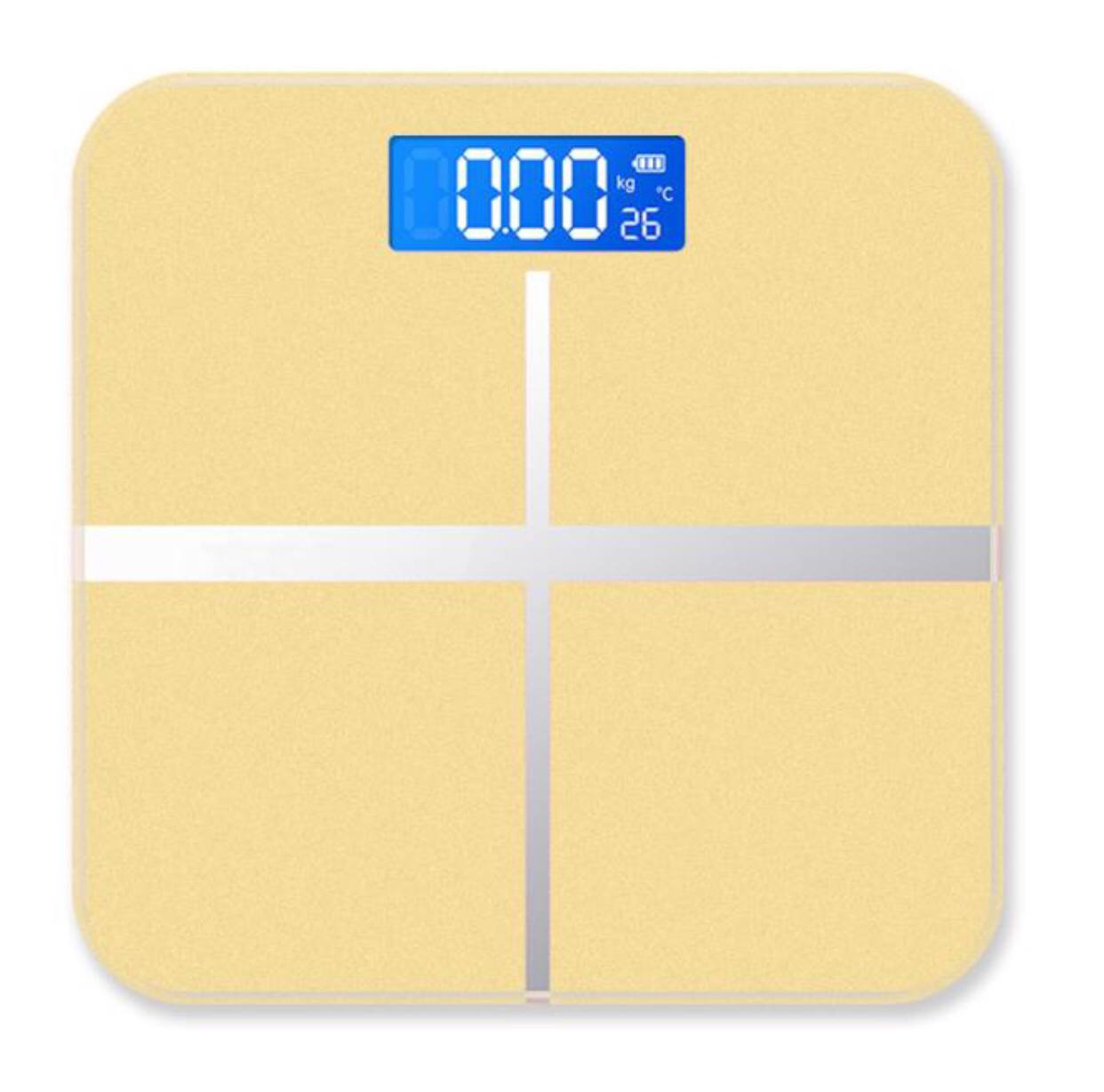 SMART DIGITAL ELECTRONIC RECHARGEABLE BODY SCALE WITH TAPE MEASURE