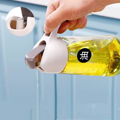 Glass Automatic oil dispenser .