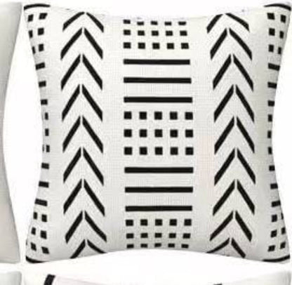 Geometric nordic throw covers/cases.