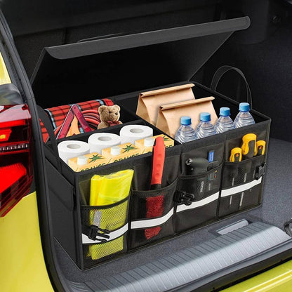 Foldable Premium & Heavy Duty Car Trunk Boot Organizer