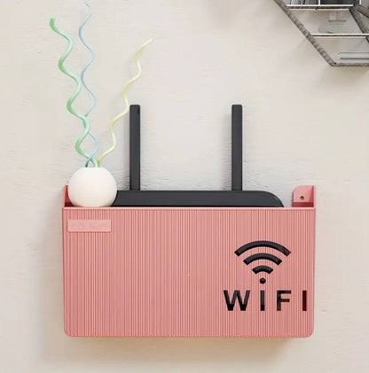 Wall mounted wireless WiFi router box/cover