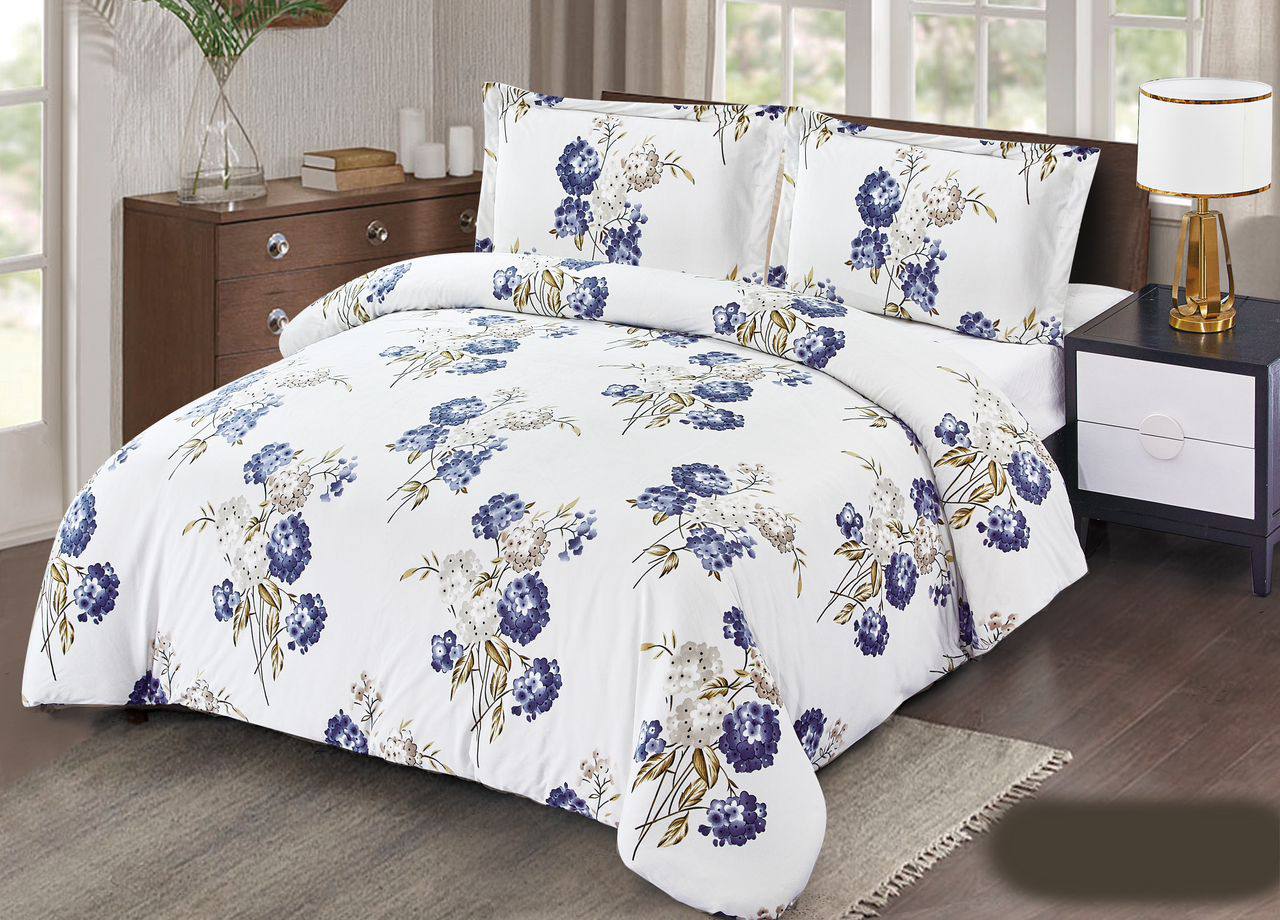 Honey G Luxury Floral Cozy Woolen Duvet set