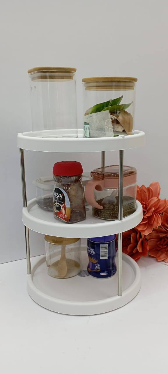 3 tier  kitchen storage rack