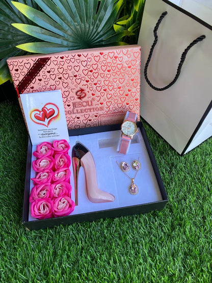 FLORAL VALENTINES LADIES GIFT SET