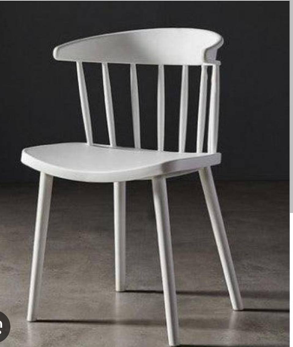 Creative Bright Yellow Polypropylene Dining Chairs – Set of 2 with Ergonomic Backrest and Durable Single Moulded Frame for Modern Spaces. (Pack of 2)