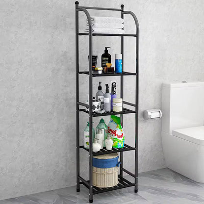 5 tier metallic rack