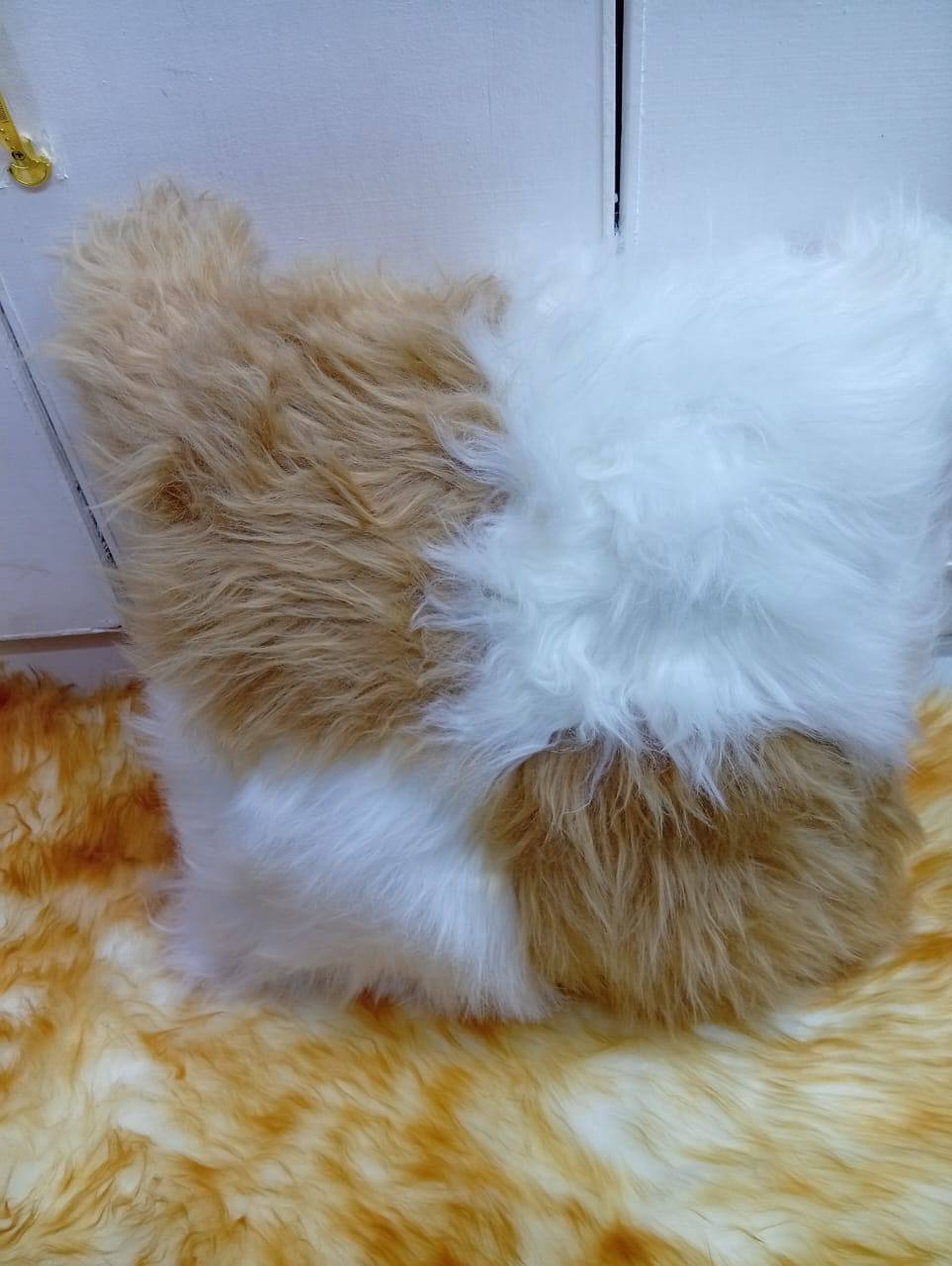 Double colour fauxfur cases