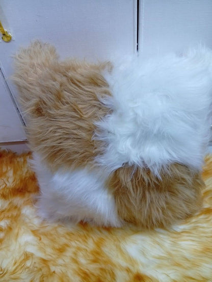 Double colour fauxfur cases