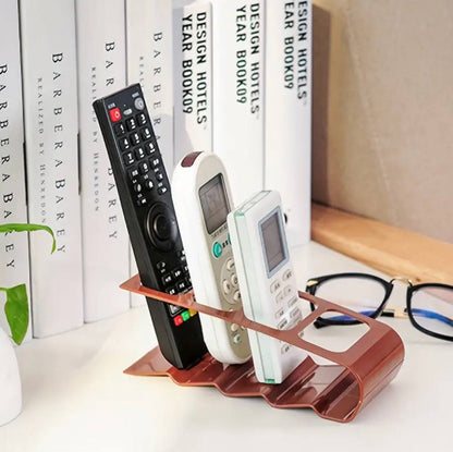 4 Slots Plastic Remote Control Holder