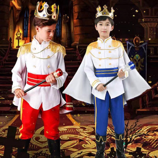 Professional Children's  king cosplay costume