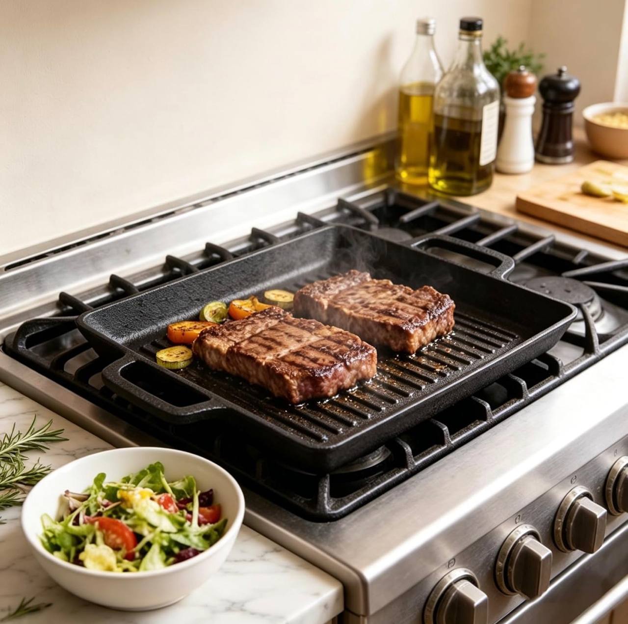 STAUB SQUARE GRILL PAN
Premium Quality