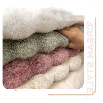 Fluffy Round Plush Rugs