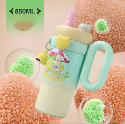 Cute bear travel tumbler