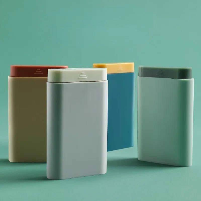 Nordic style pill (medicine) organiser.