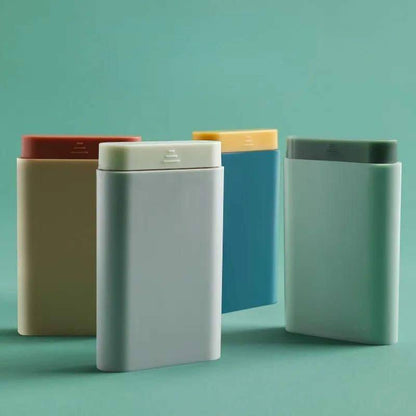 Nordic style pill (medicine) organiser.