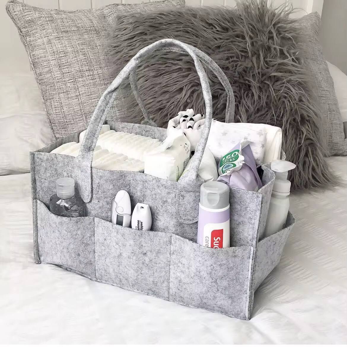 Baby Diaper Caddy Nursery Organizer