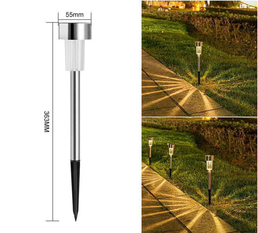 Waterproof Outdoor Solar Garden Pathway Lights 10pcs
