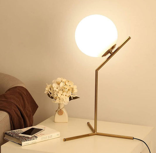 Luxury Creative Ball Glass Table Lamp