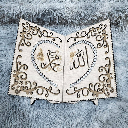 Quran Display Wooden rack.