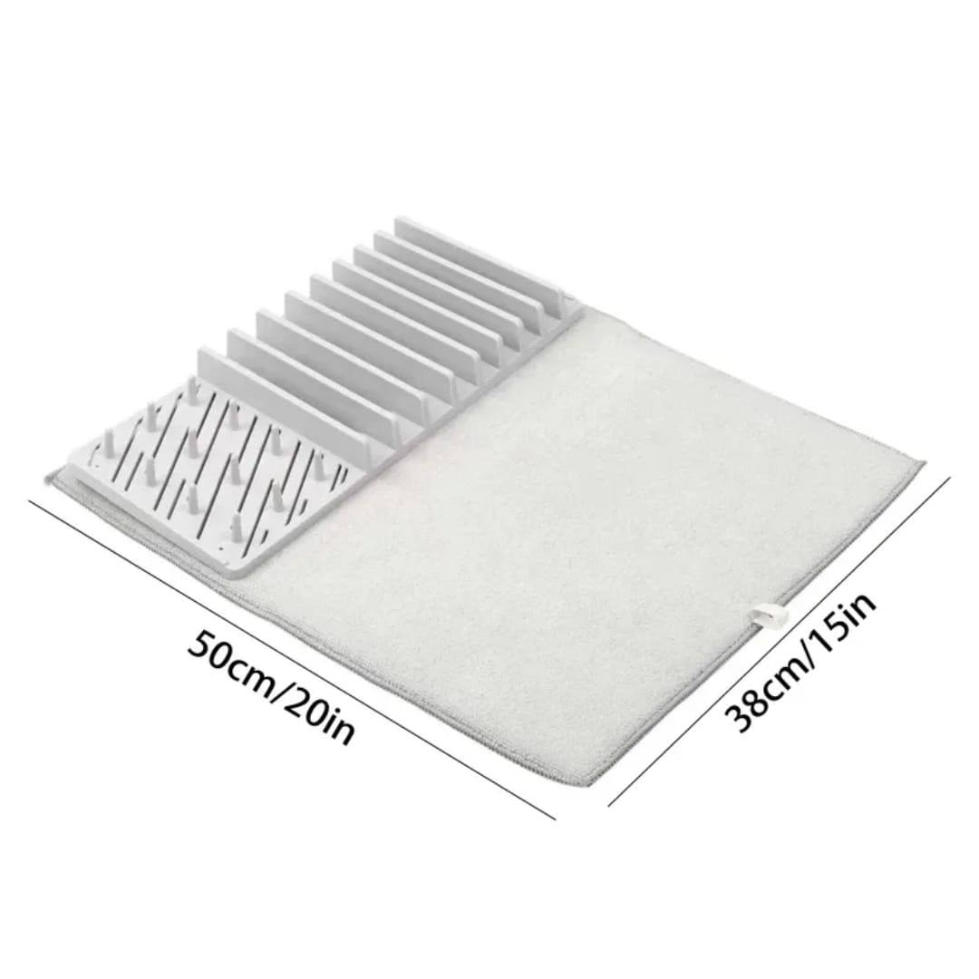 Stainless Steel Foldable Vegetable/ Fruits & Dish Drying Mat