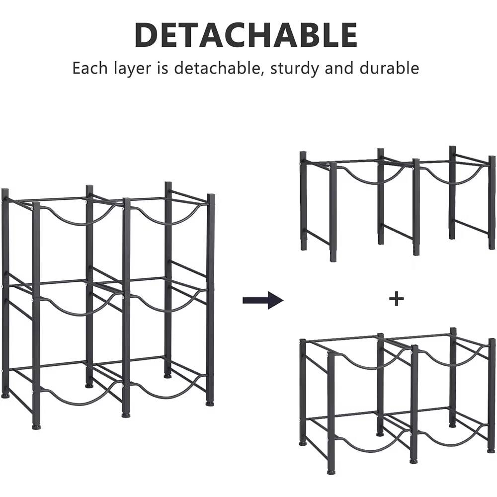 6 Water Bottle holder rack