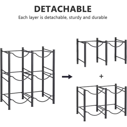 6 Water Bottle holder rack