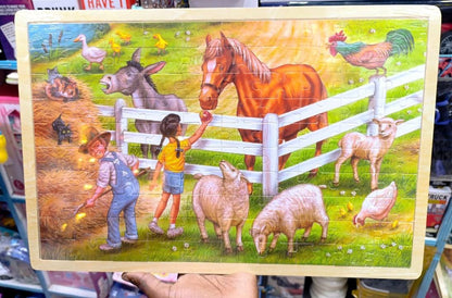 Wooden puzzles