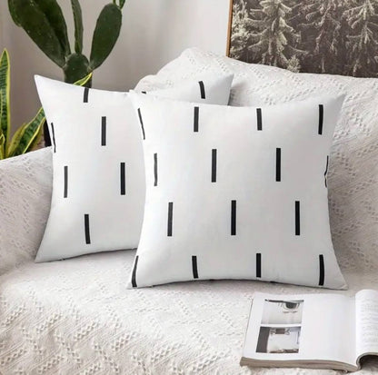 Geometric nordic throw covers/cases.