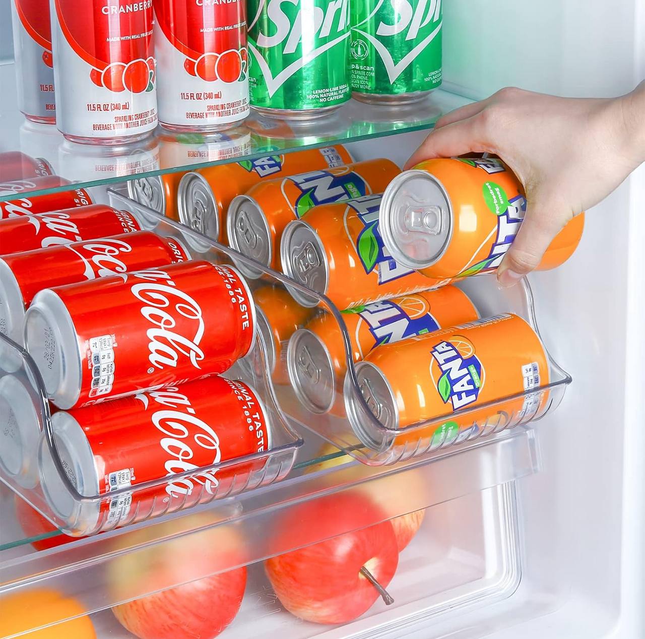 Premium quality fridge can organizer