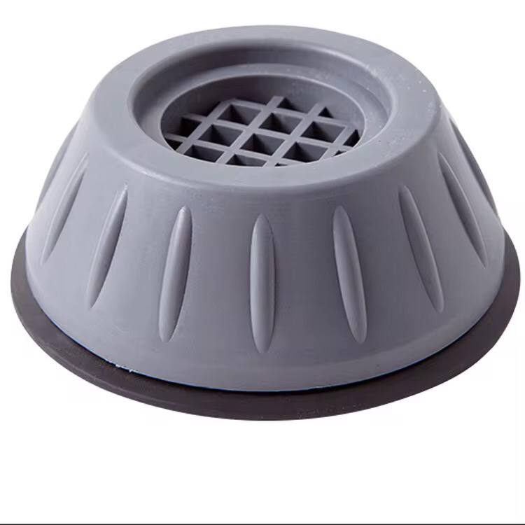 4PCS Gray Washing Machine Universal Foot Pad Shockproof And Anti Skid Pad Moisture Proof