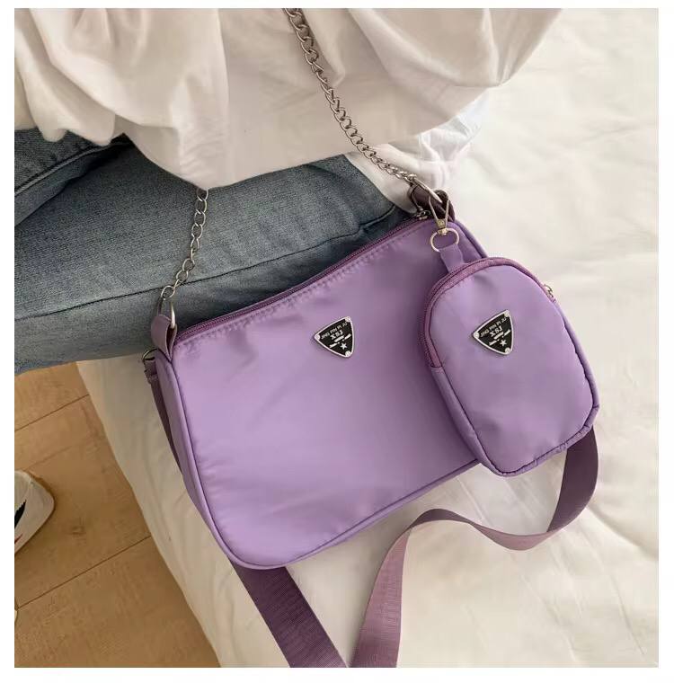 2 in 1  Sling bag /Simple Small crossbody with coin purse
