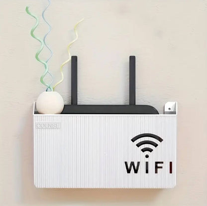 Wall mounted wireless WiFi router box/cover