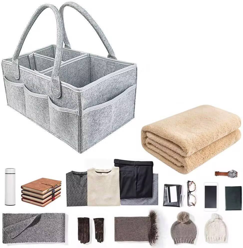 Baby Diaper Caddy Nursery Organizer