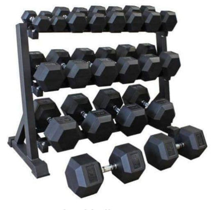 HEXAGON DUMBBELLS(SOLD PER SINGLE HAND)