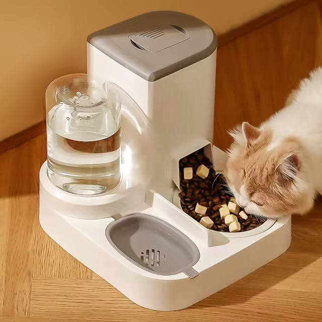 2in1 automatic pet food dispenser