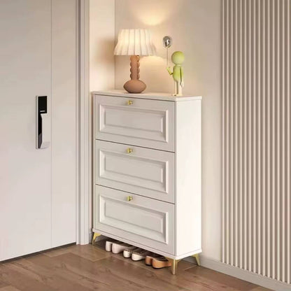 Modern luxury Bucket flip shoe cabinet
