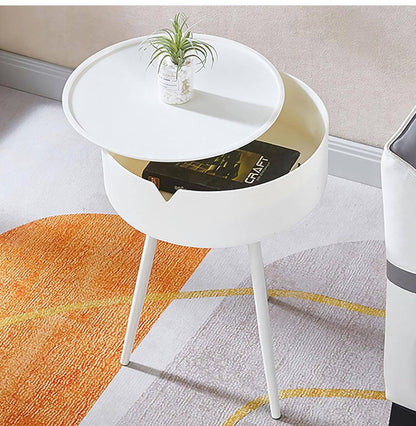 Nightstand with hidden drawers