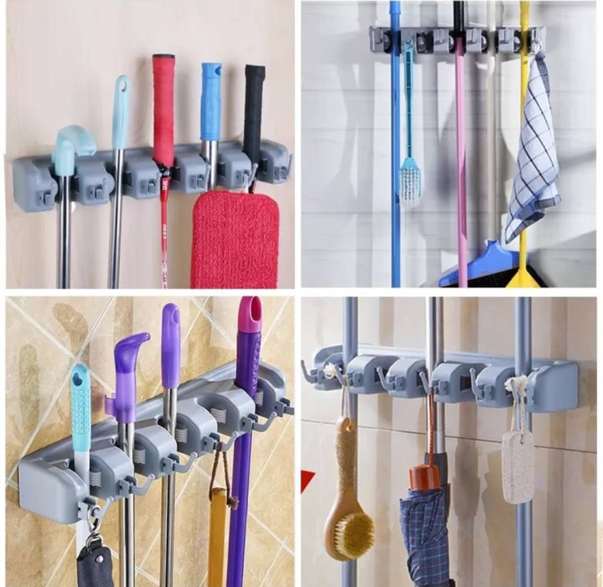 Broom Mop Holder Tidy Organizer