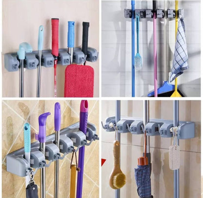 Broom Mop Holder Tidy Organizer