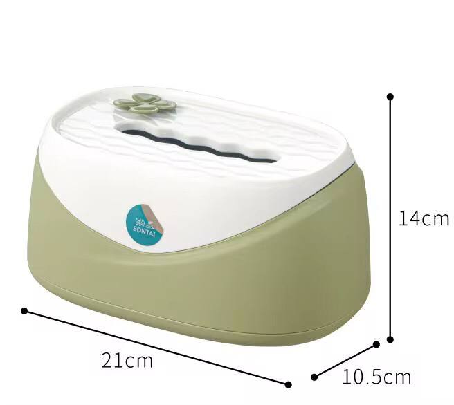 Plastic serviette holder