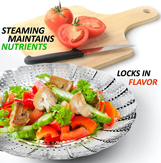 Stainless Steel Steamer Basket/Vegetable Steamer