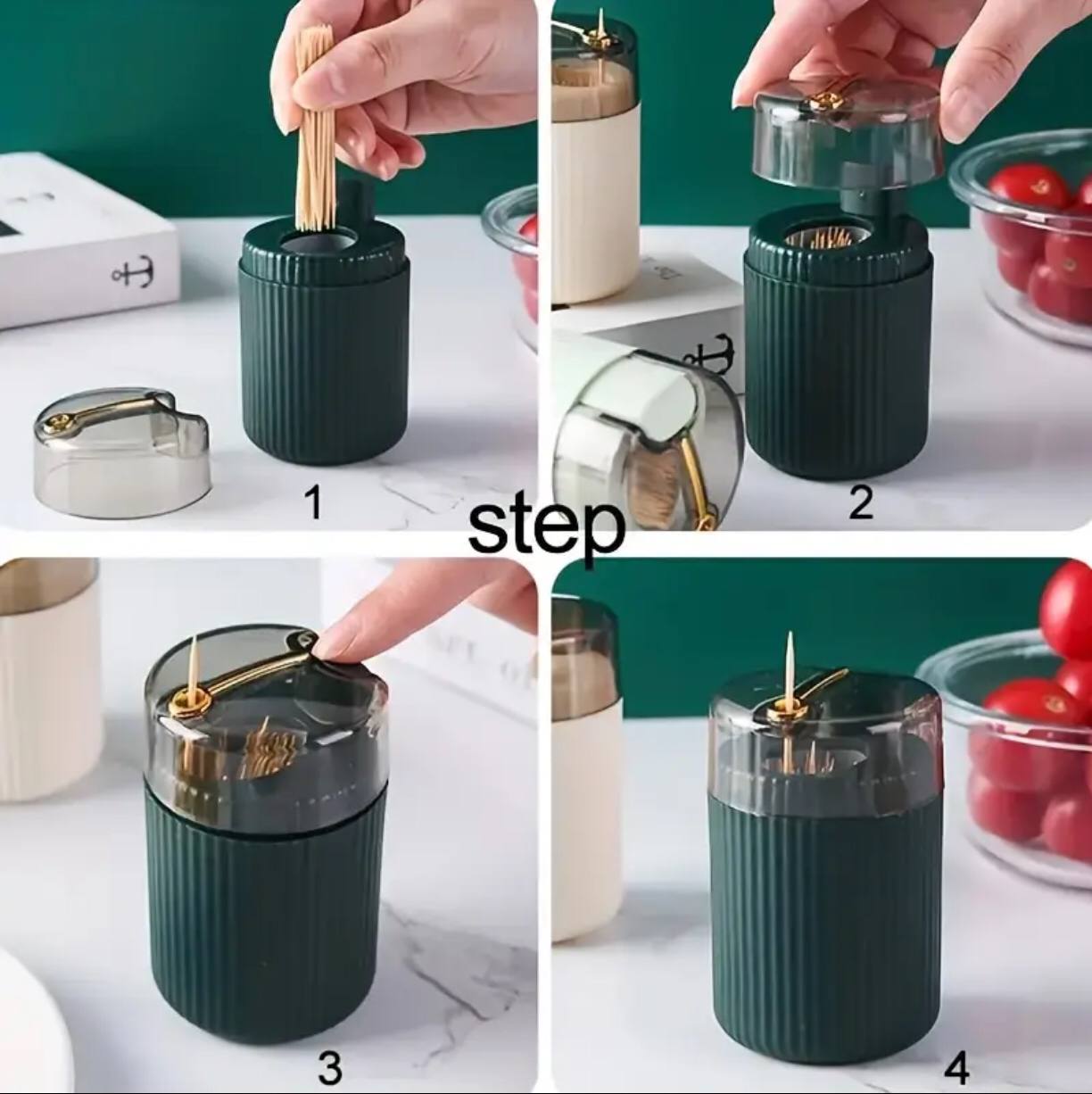 Home creative up Toothpick Box