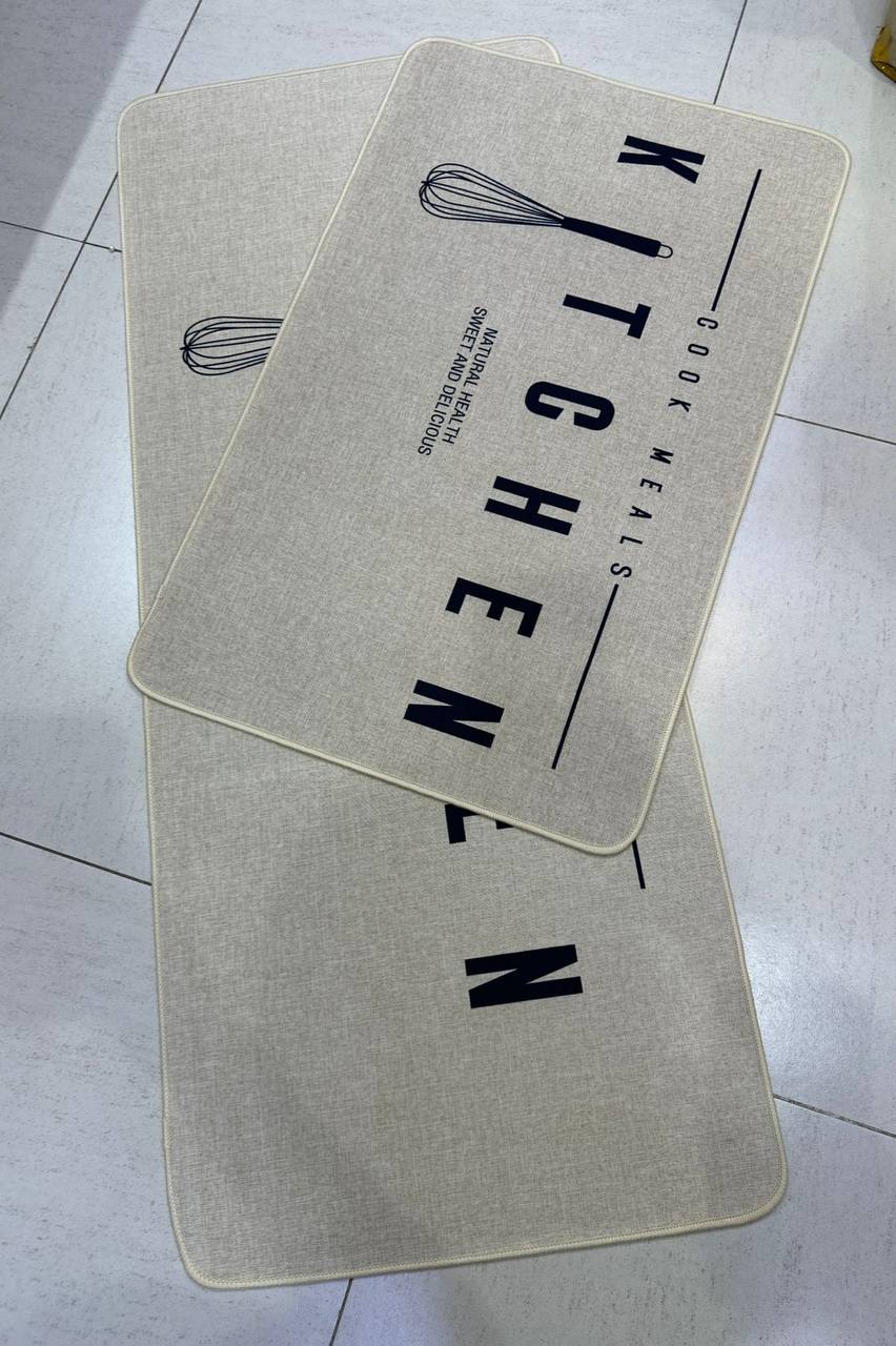 2 pc rubber kitchen mats