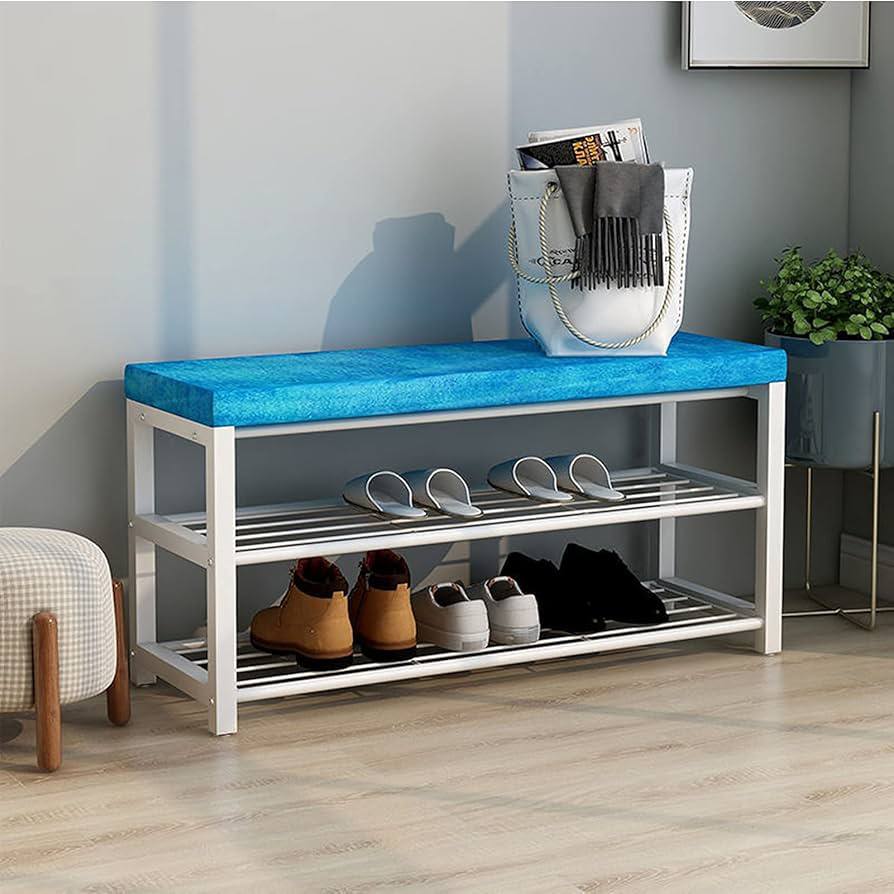 Entryway shoe rack Bench