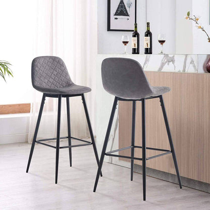Faux leather kitchen Island counter stools