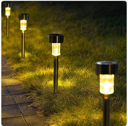 Waterproof Outdoor Solar Garden Pathway Lights 10pcs