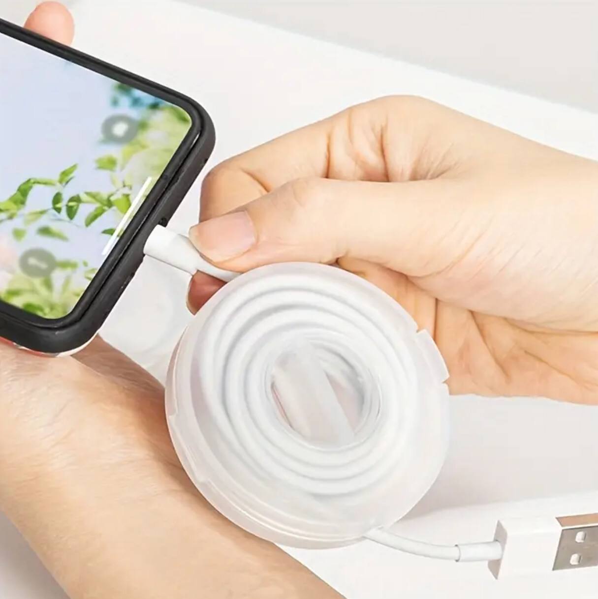 PC Mini Portable Headphone Wire Winder Organizer