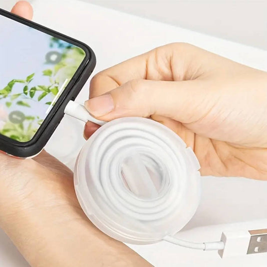 PC Mini Portable Headphone Wire Winder Organizer