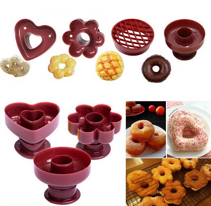 Donut cake mould shaper cutter baking tools mold