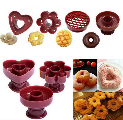 Donut cake mould shaper cutter baking tools mold